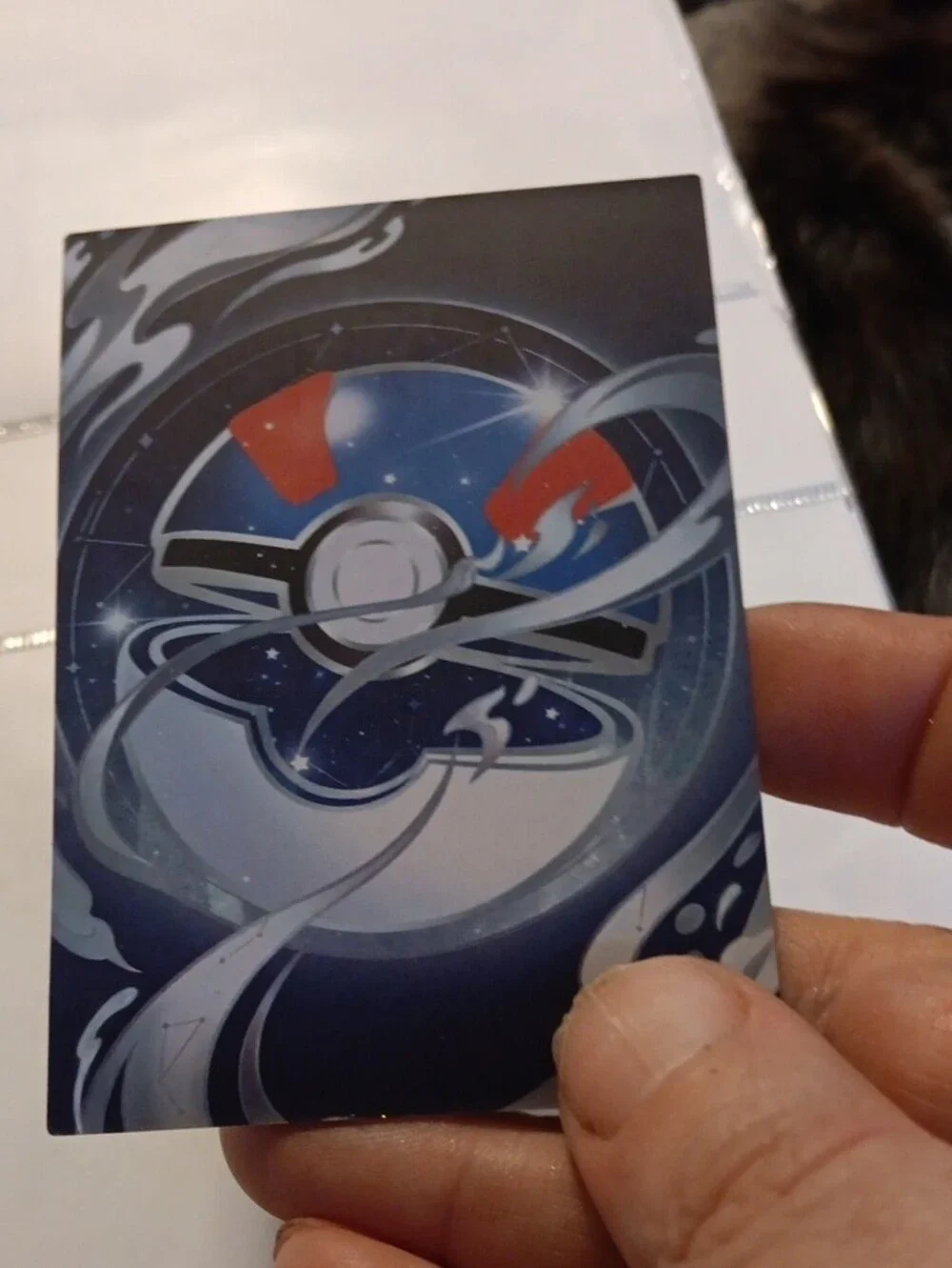 Quaquaval Holographic Trading Card - Blue